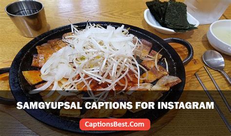 samgyupsal funny quotes|Best 40+ Samgyupsal Captions For Instagram .